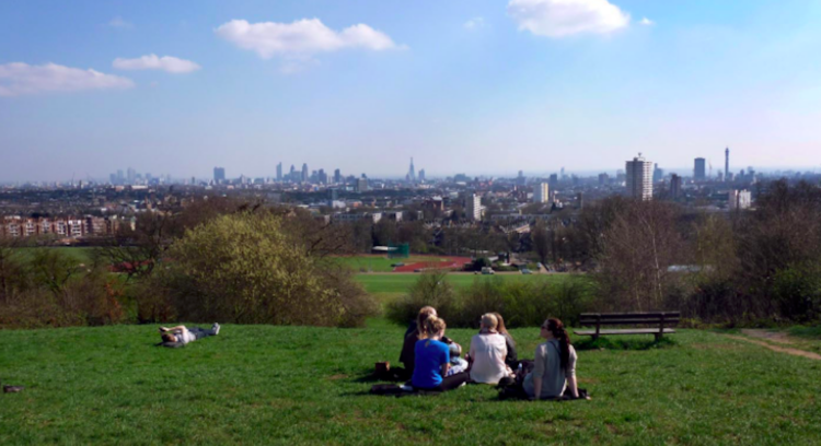 parlamient hill hampstead heath parc vue londres