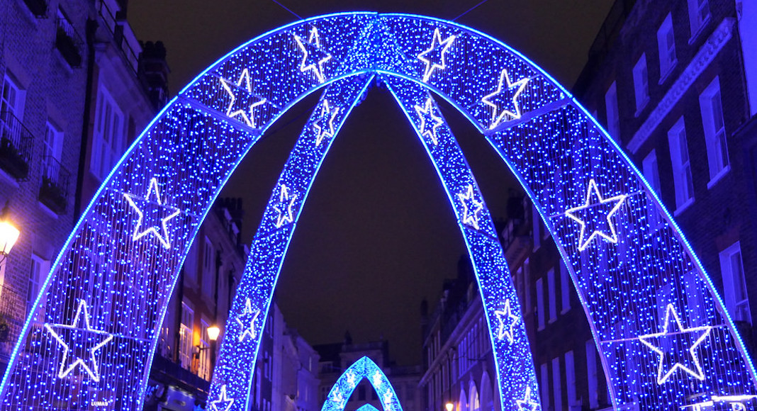 Illuminations de noël en 2017 à Londres