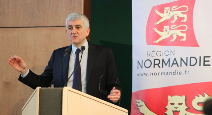 herve morin deplacement londres promotion normandie