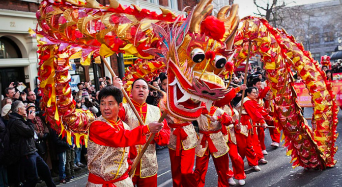 Londres se met à l'heure du Nouvel An Chinois