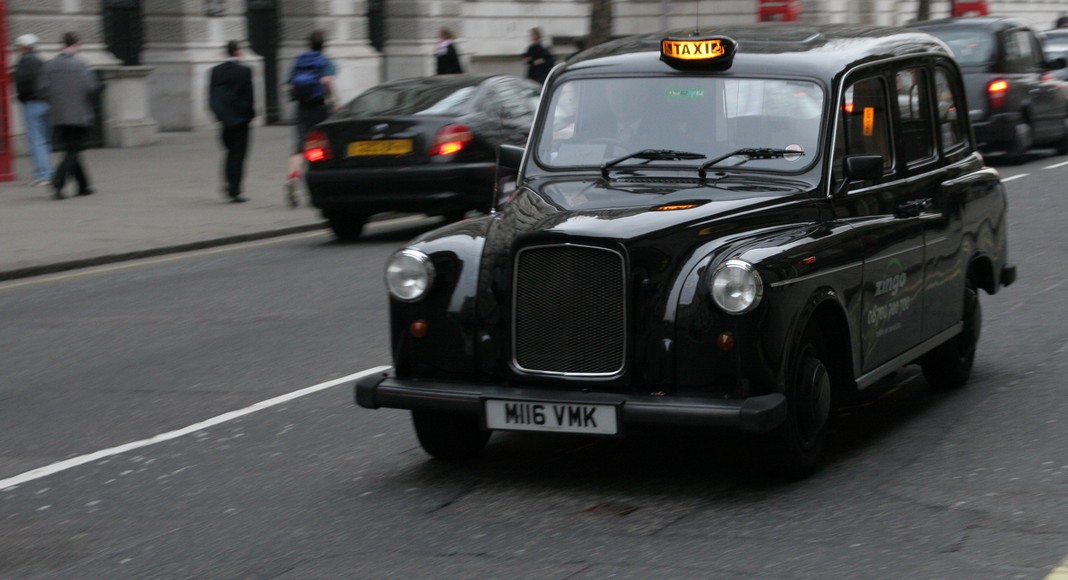 Black cab londonien