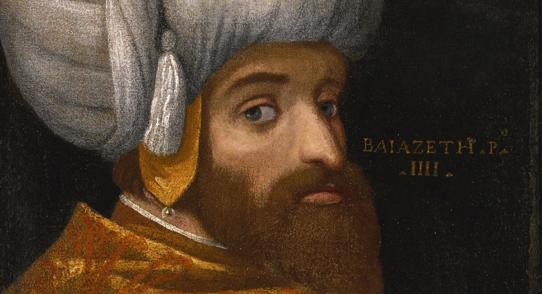 School of Veronese (1528–1588), A Portrait of Sultan Bayezid I. Oil on canvas, c. 1580.