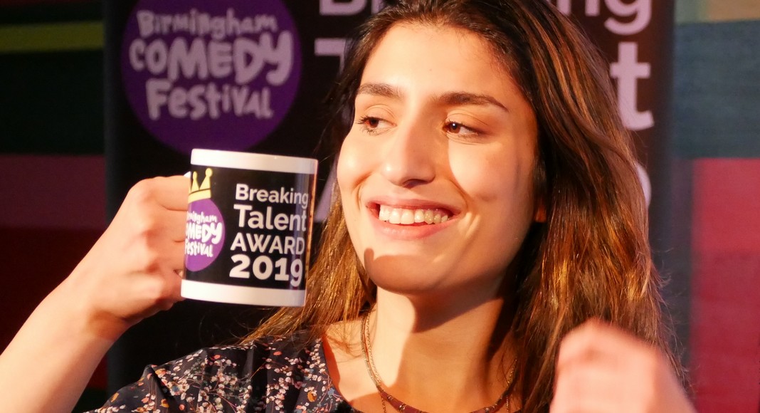 Celya AB a remporté le Birmingham Comedy Festival Breaking Talent Award