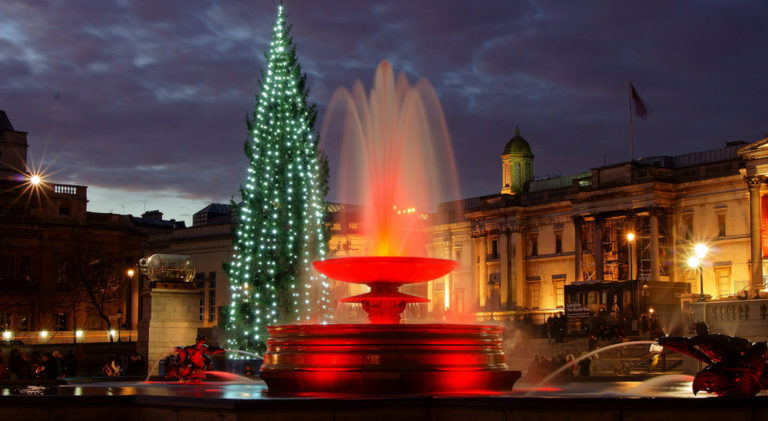 Illuminations de Trafalgar Square