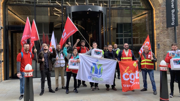 livreurs francais manifestation deliveroo londres livreurs francais manifestation deliveroo londres