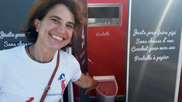 madamePee nathalie des isnards toilettes feminines