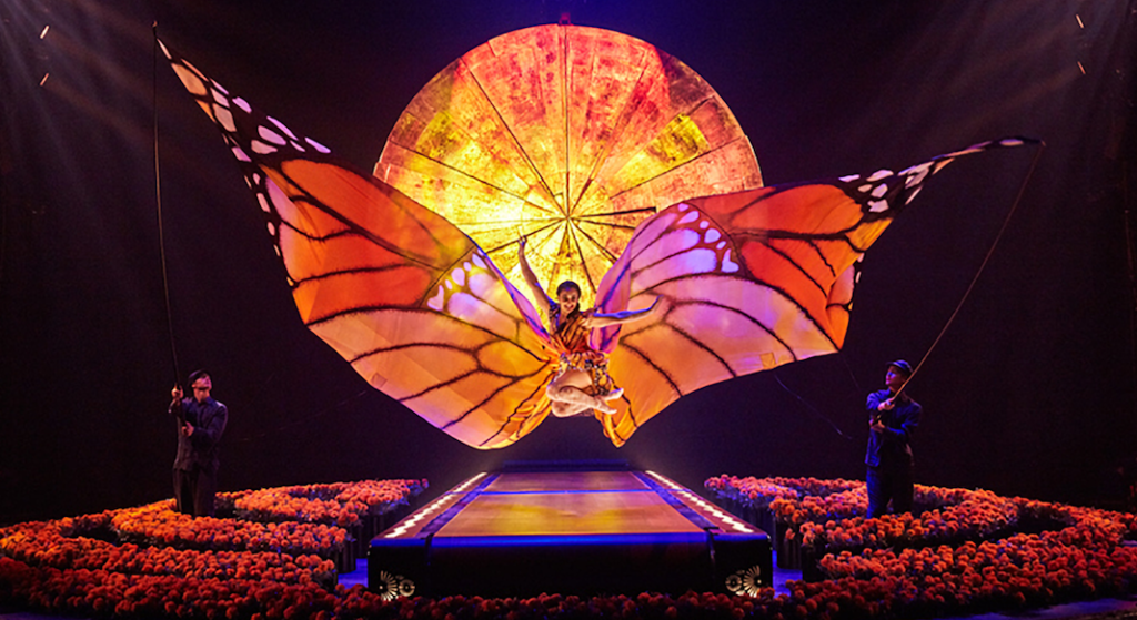 Le cirque du soleil revient à Londres avec son nouveau spectacle Luzia