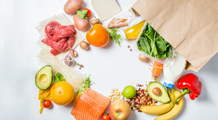 alimentation saine produits liste courses