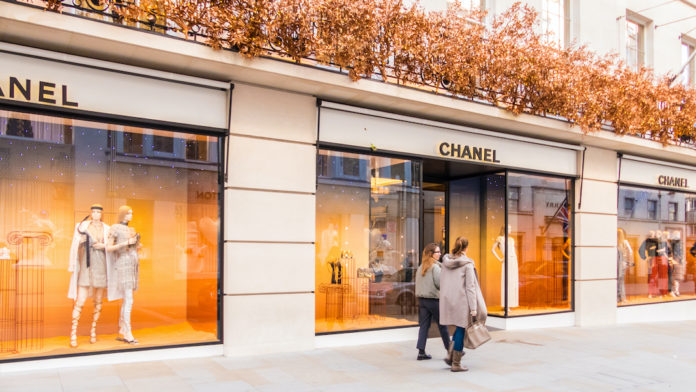 chanel boutique new bond street londres