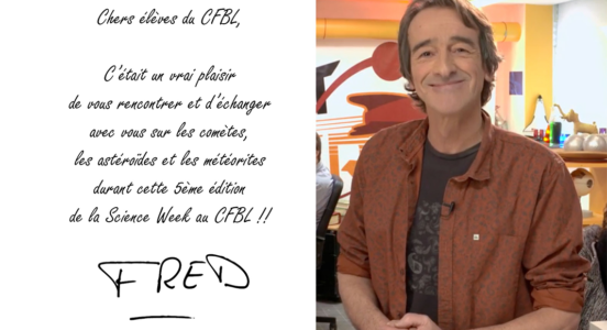 C Est Pas Sorcier Voyage Dans L Invisible Les sciences et mathématiques à l'honneur au CFBL