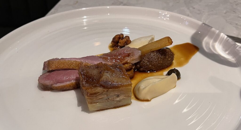 six by nico restaurant londres cuisse canard