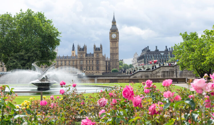 Parcs en fleurs Londres