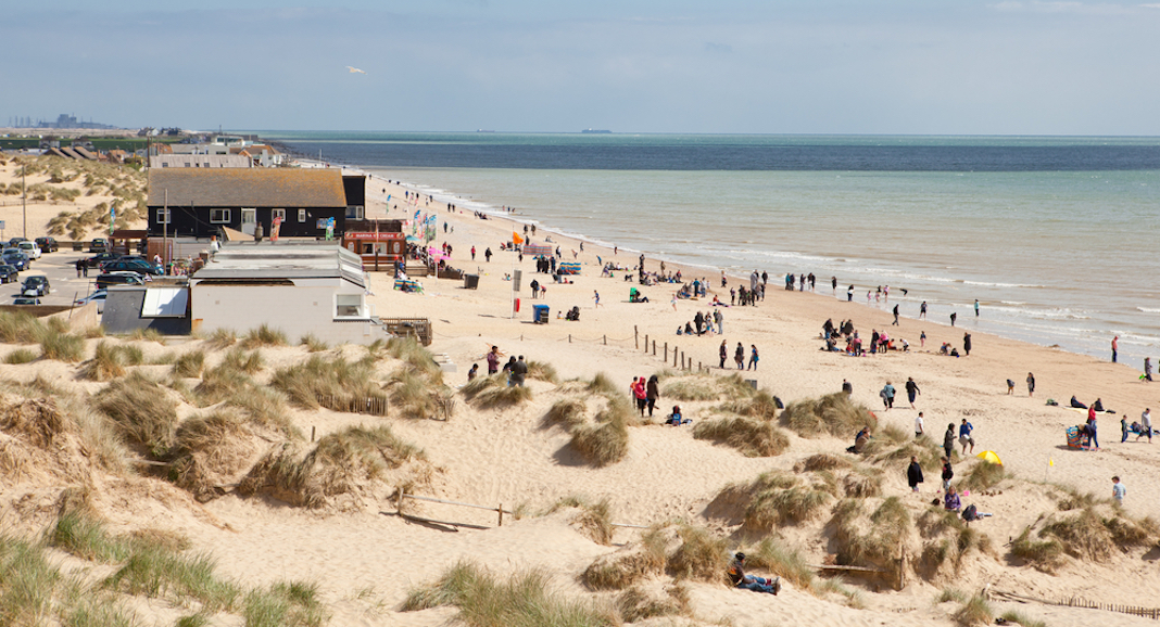 Camber sands plage