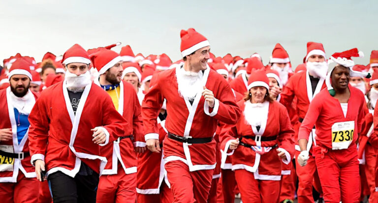 course pere noel londres