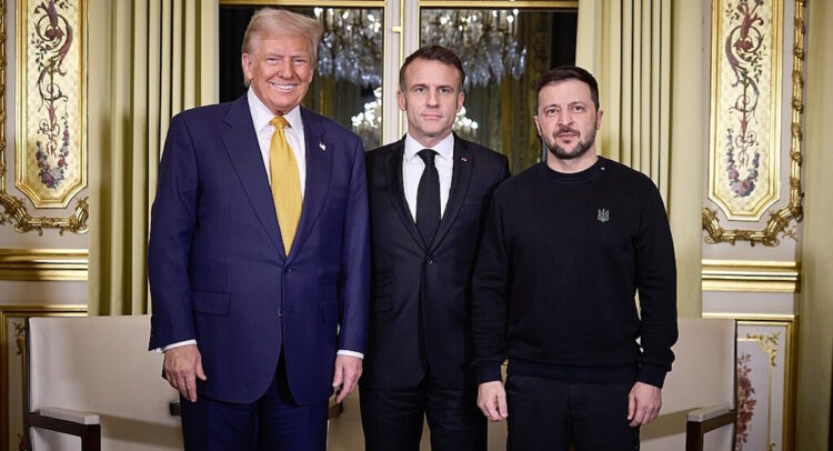 Rencontre Trump-Macron-Zelensky à l'Élysée - Wikimedia Commons