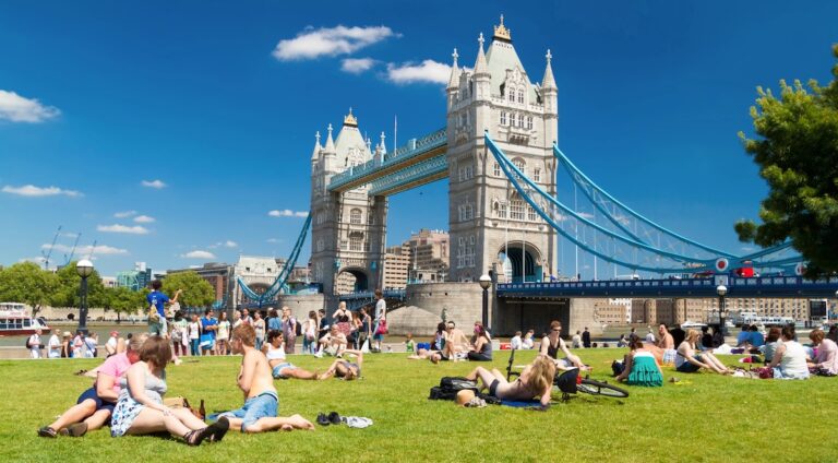 Où bronzer à Londres ?