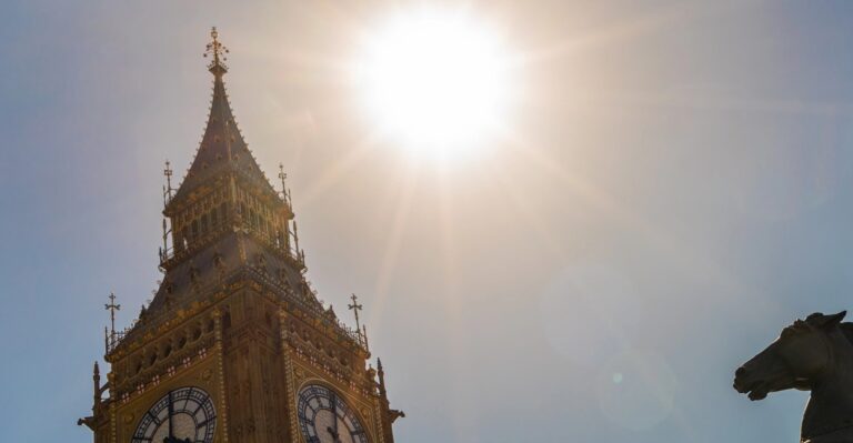 Que faire quand il fait chaud à Londres ?