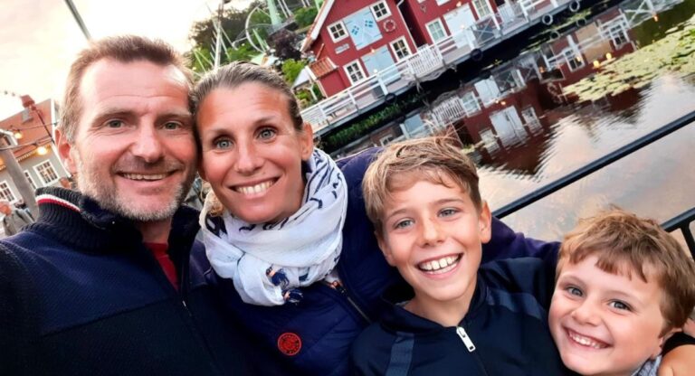 Faustine Coline et sa famille vivent en Suède depuis 4 ans.