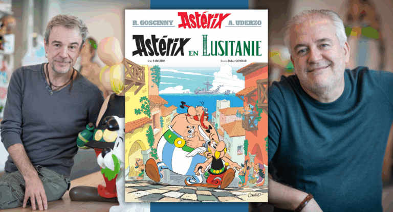 Astérix en Lusitanie en librairies : « L’écriture chirurgicale, c’est ça la vraie potion magique »