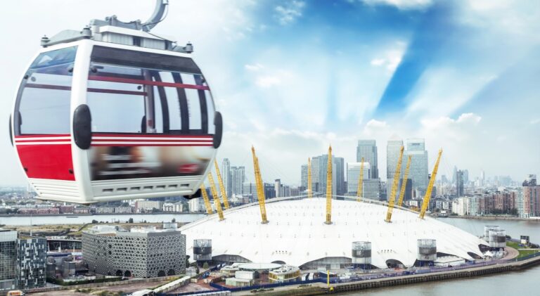 Embarquez dans le téléphérique de Londres