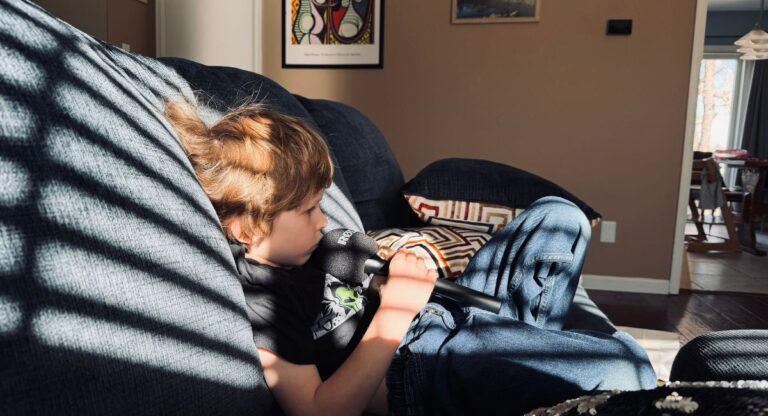 Felix Andrle (7ans) : Mes parents ont choisi de vivre aux États-Unis, moi j&rsquo;y suis né