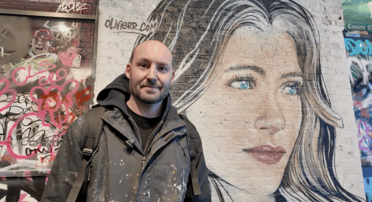 Olivier Roubieu, le graffeur français qui a fait de Londres son terrain de jeu