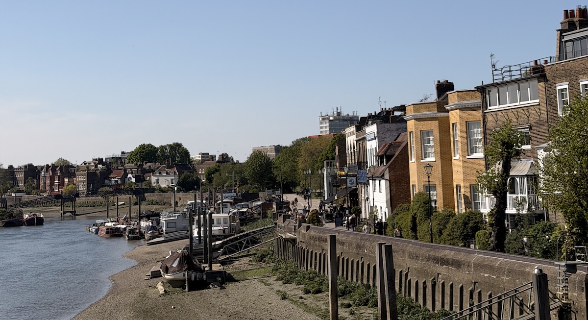 Balade de Hammersmith à Chiswick, le long de la Tamise