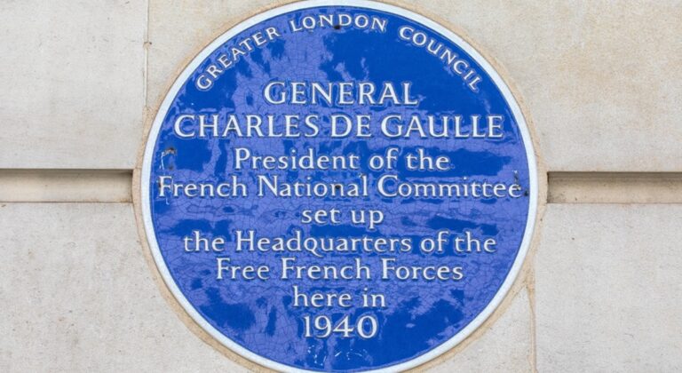 Une cérémonie pour les 86 ans de l&rsquo;appel du 18 juin du général de Gaulle