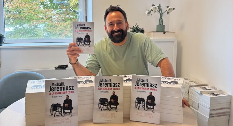 « De la révolution à l’oubli » : Michaël Jérémiasz publie un nouveau livre pour interpeller les citoyens sur le handicap 